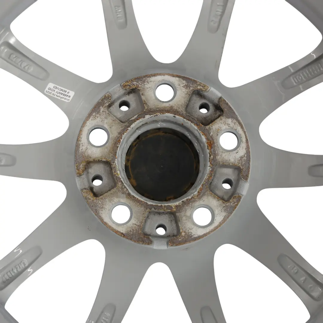  Llanta BMW X3 F25 X4 F26 Silver Alloy 17" V Spoke 304 7,5J ET:32 - SKU 6787575-1 - Número de pieza 6787575