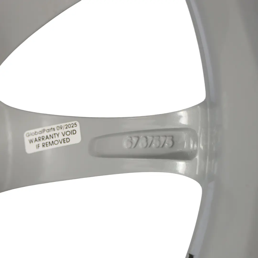  Llanta BMW X3 F25 X4 F26 Silver Alloy 17" V Spoke 304 7,5J ET:32 - SKU 6787575-1 - Número de pieza 6787575