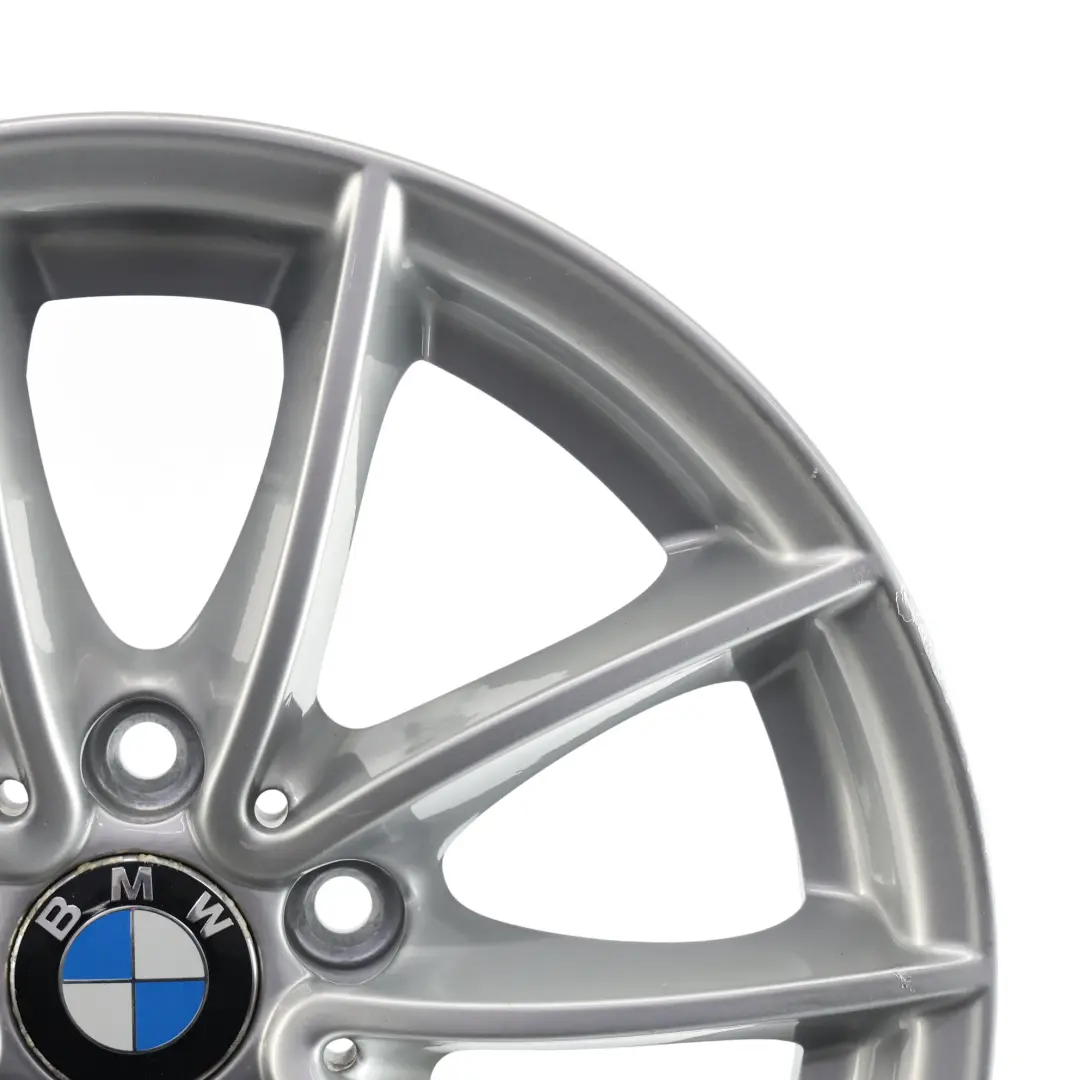  Llanta BMW X3 F25 X4 F26 Silver Alloy 17" V Spoke 304 7,5J ET:32 - SKU 6787575-1 - Número de pieza 6787575