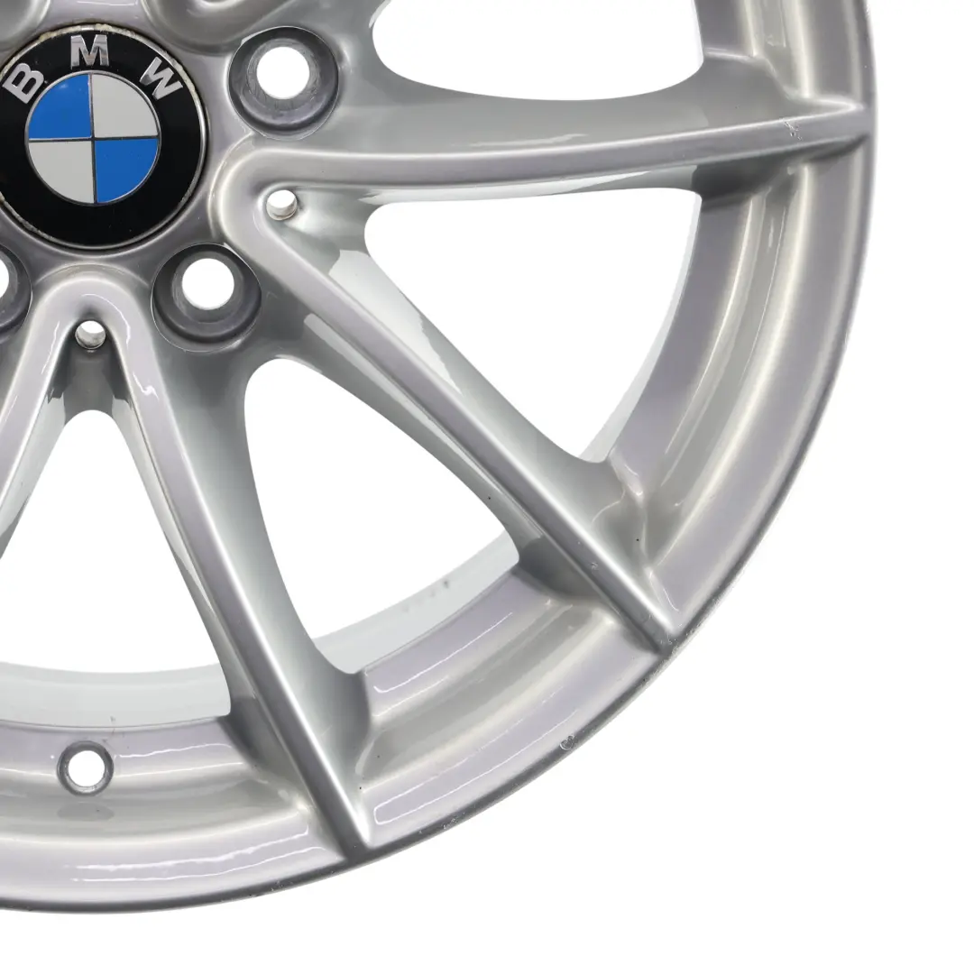  Llanta BMW X3 F25 X4 F26 Silver Alloy 17" V Spoke 304 7,5J ET:32 - SKU 6787575-1 - Número de pieza 6787575