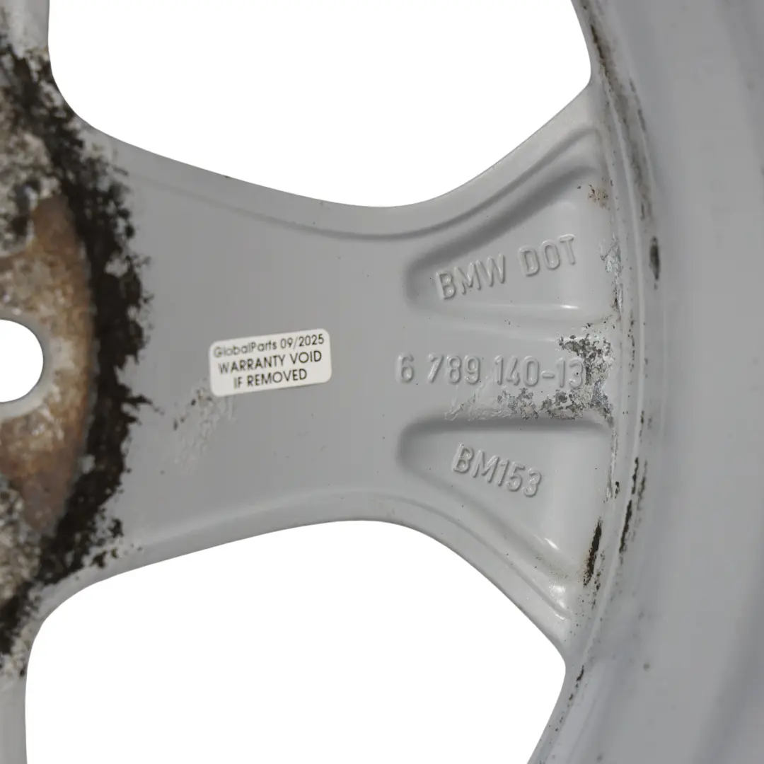  Llanta De aleacion plateadaBMW E84 17" 7,5J ET:34 Star Spoke 317 - SKU 6789140-2 - Número de pieza 6789140