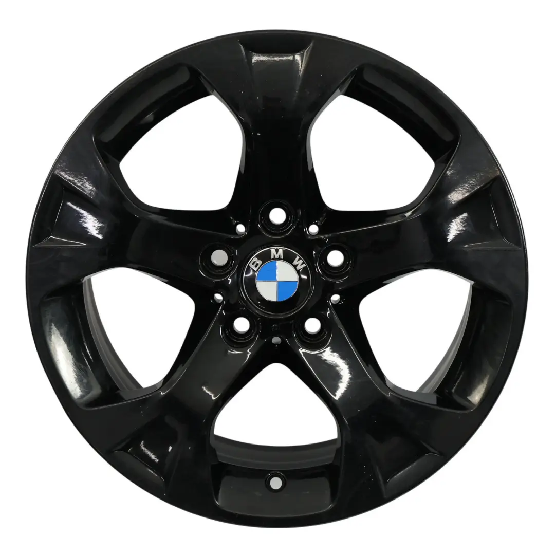 Alloy Rim 17" ET:34 7,5J Star Spoke 317 to BMW X1 E84 Black Wheel with Part number 6789140 BMW X1 E84 Black Wheel Alloy Rim 17" ET:34 7,5J Star Spoke 317 - SKU 6789140-5 - Part number 6789140