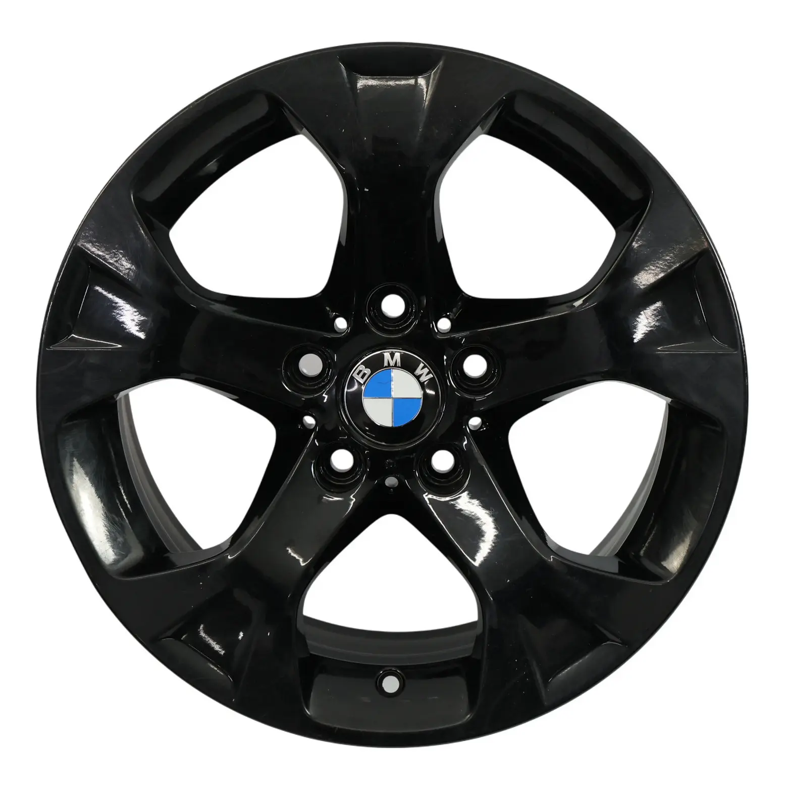 BMW X1 E84 Cerchio In Lega Nero 17" ET:34 7,5J Star Spoke 317 6789140
