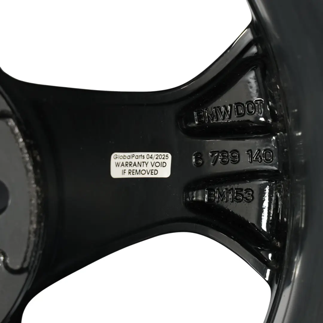 Jante Alliage Noire 17" ET:34 7,5J Étoile 317 pour BMW X1 E84 à propos du numéro de pièce 6789140 BMW X1 E84 Jante Alliage Noire 17" ET:34 7,5J Étoile 317 - SKU 6789140-5 - Numéro de pièce 6789140