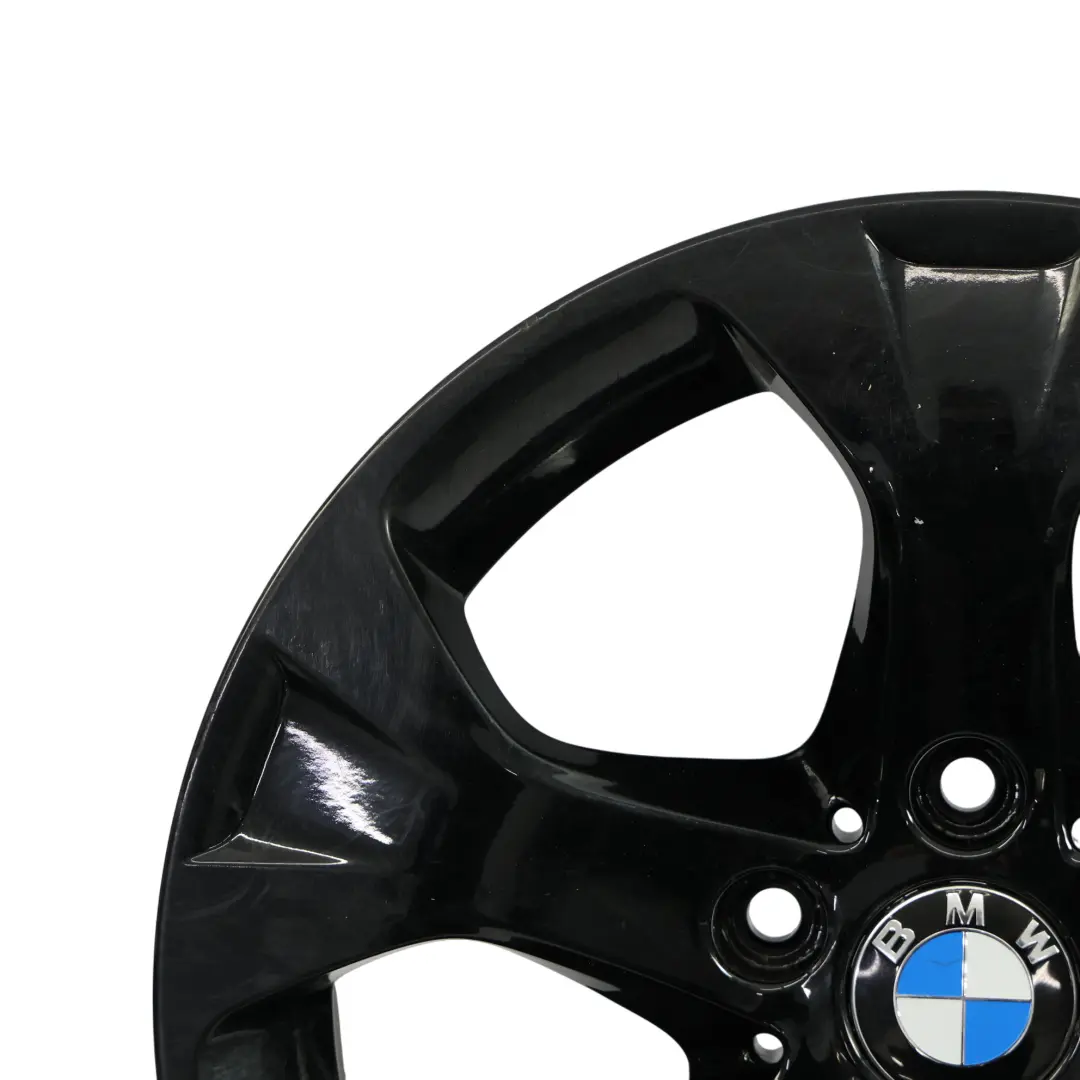 BMW X1 E84 Jante Alliage Noire 17" ET:34 7,5J Étoile 317 - SKU 6789140-5 - Numéro de pièce 6789140