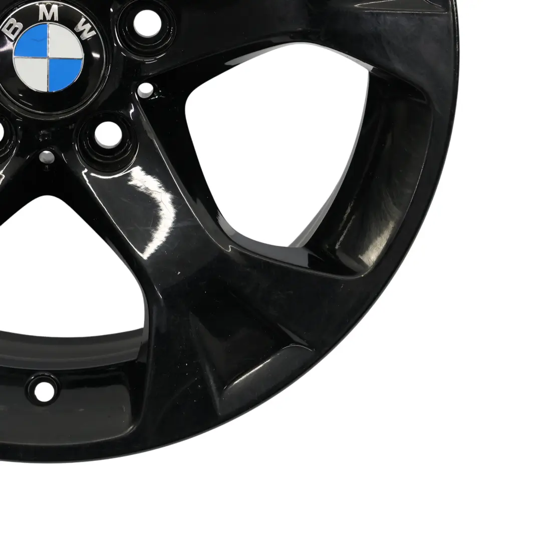 BMW X1 E84 Jante Alliage Noire 17" ET:34 7,5J Étoile 317 - SKU 6789140-5 - Numéro de pièce 6789140
