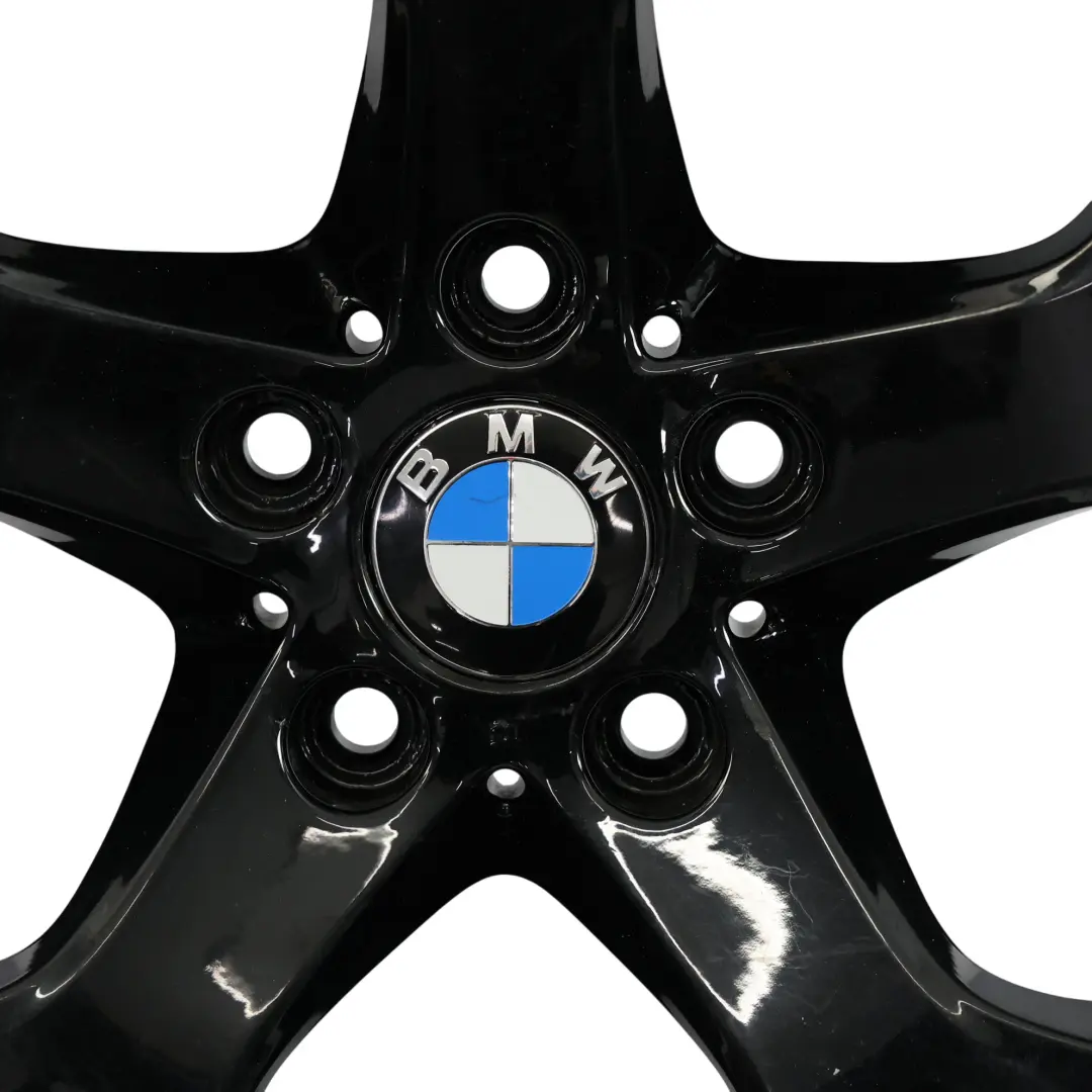 BMW X1 E84 Jante Alliage Noire 17" ET:34 7,5J Étoile 317 - SKU 6789140-5 - Numéro de pièce 6789140