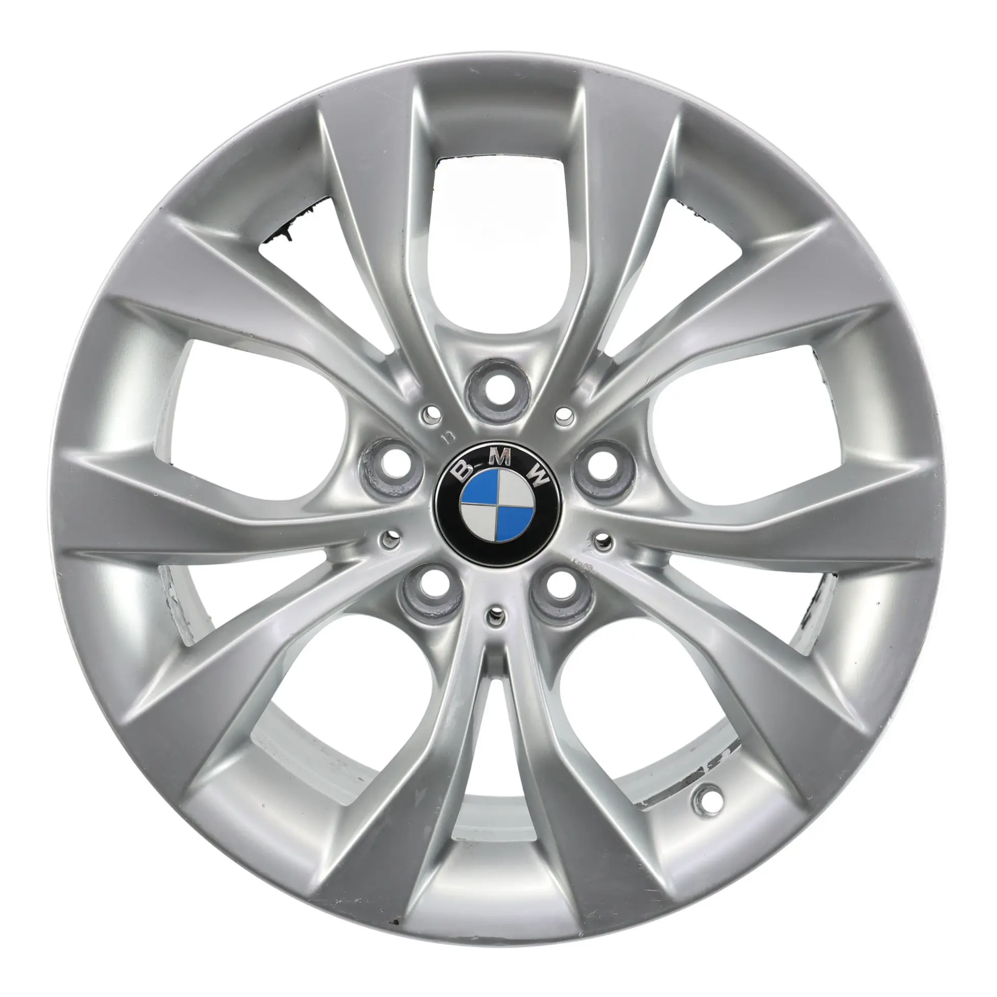 BMW X1 E84 Silver Wheel Alloy Rim 17" V Spoke 318 ET:34 7,5J 6789141