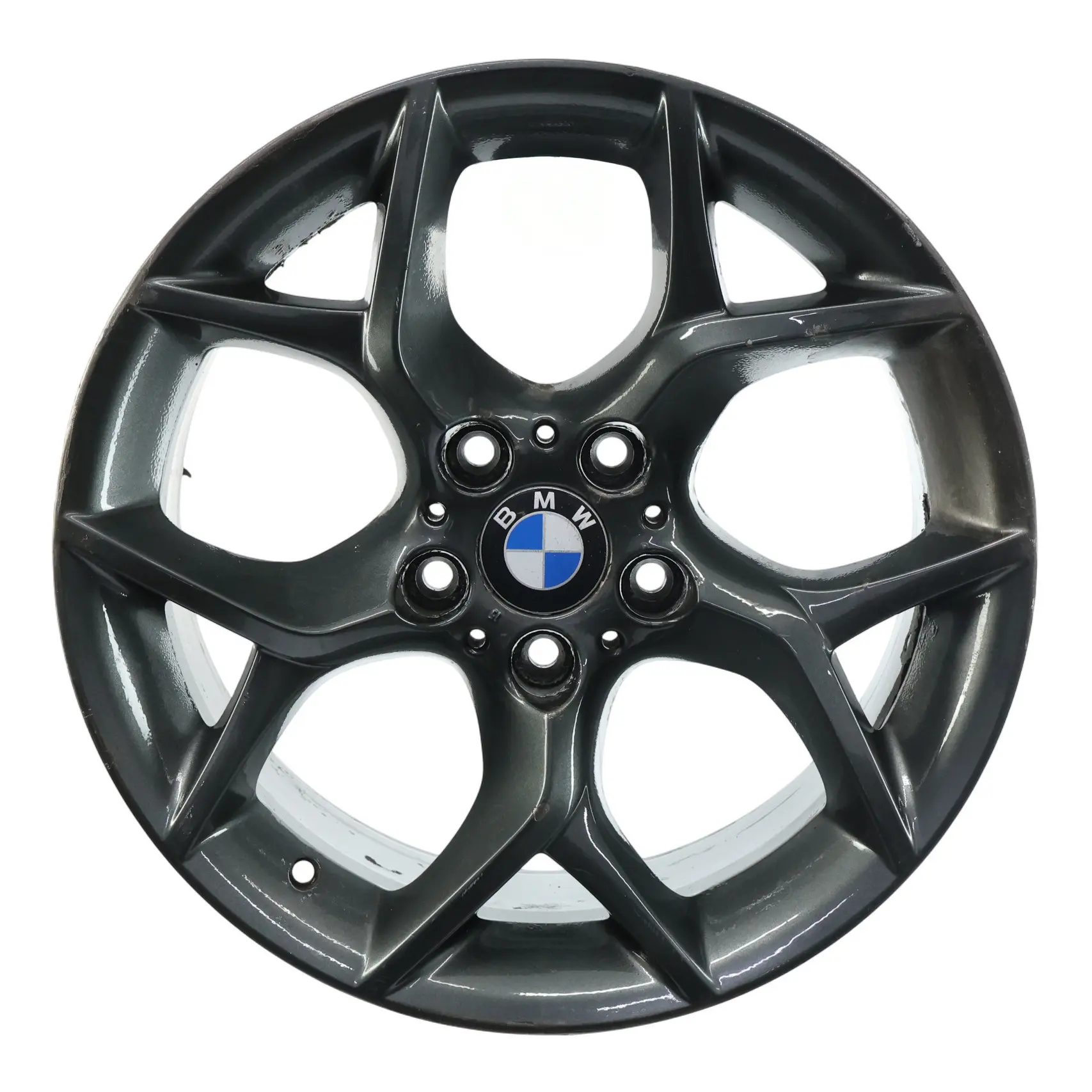 BMW X1 E84 Jante Alliage Grise 18" À Rayons En Y 322 ET:30 8J 6789145