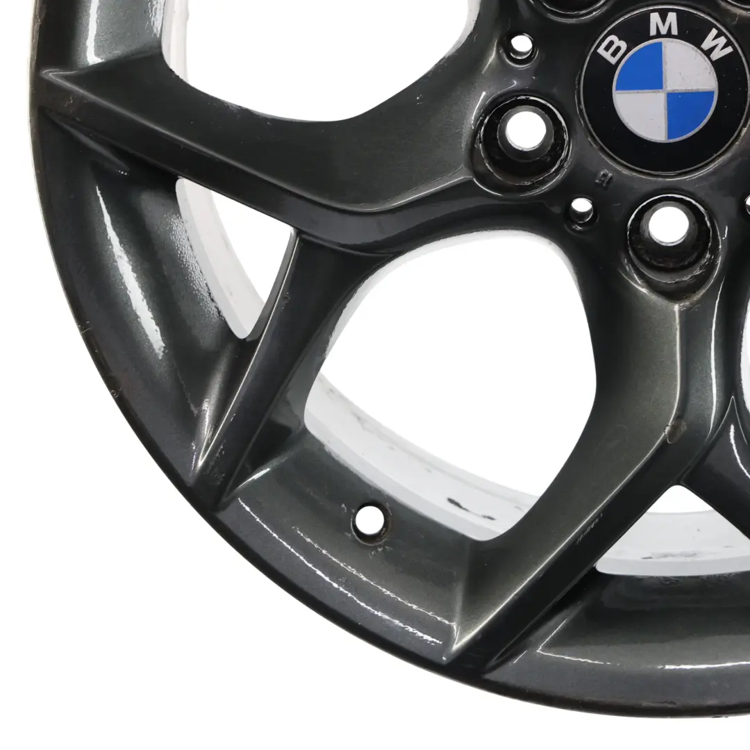 Gris Llanta De Aleación De 18" Y Habló 322 ET:30 8J para BMW X1 E84 con número de pieza 6789145 BMW X1 E84 Gris Llanta De Aleación De 18" Y Habló 322 ET:30 8J - SKU 6789145-7 - Número de pieza 6789145