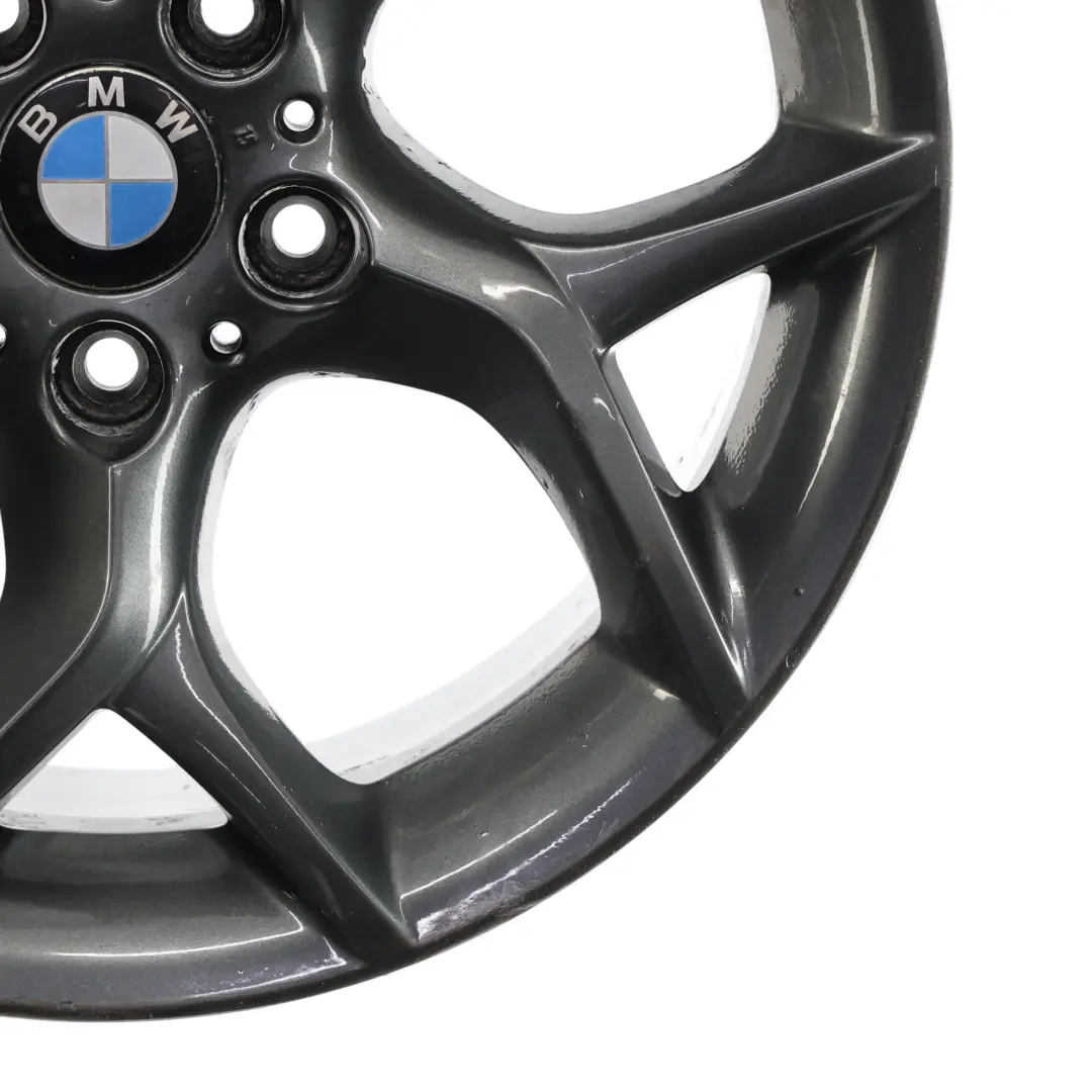 Grey Wheel Rim Alloy 18" Y spoke 322 ET:30 8J to BMW X1 E84 with Part number 6789145 BMW X1 E84 Grey Wheel Rim Alloy 18" Y spoke 322 ET:30 8J - SKU 6789145-8 - Part number 6789145