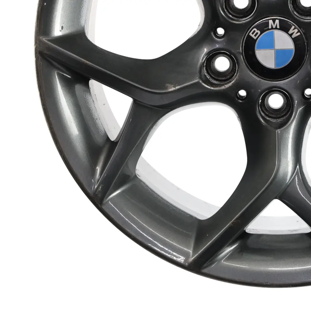 Grey Wheel Rim Alloy 18" Y spoke 322 ET:30 8J to BMW X1 E84 with Part number 6789145 BMW X1 E84 Grey Wheel Rim Alloy 18" Y spoke 322 ET:30 8J - SKU 6789145-8 - Part number 6789145