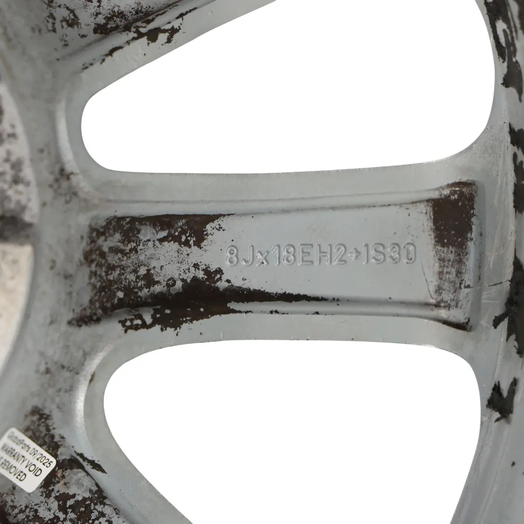 BMW F06 F10 F11 Silber Alu Felge Alufelge 18" V-Speiche 328 8J ET:30 - SKU 6790173-1 - Teilenummer 6790173