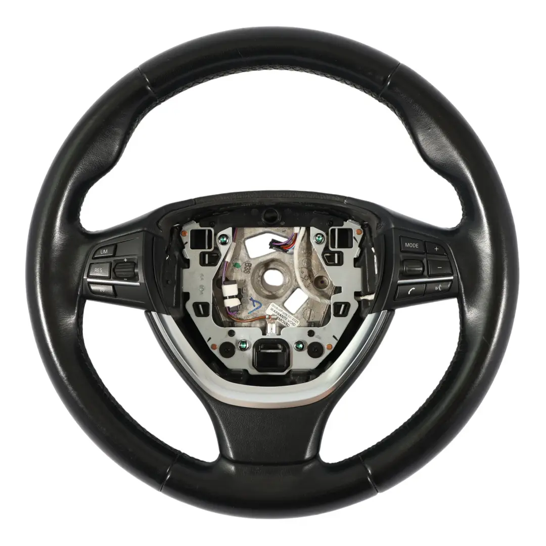 Lenkrad Sport Schwarz Leder Multifunktion für BMW F10 F11 F12 F07 GT F01 mit Teilenummer 6790891 BMW F10 F11 F12 F07 GT F01 Lenkrad Sport Schwarz Leder Multifunktion - SKU 6790891 - Teilenummer 6790891