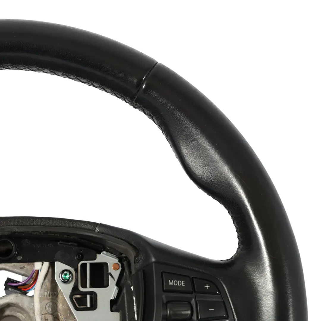 BMW F10 F11 F12 F07 GT F01 Volant Sport Cuir Noir Multifonction - SKU 6790891 - Numéro de pièce 6790891