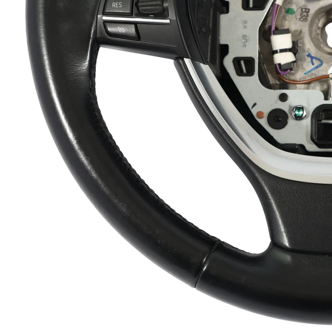 BMW F10 F11 F12 F07 GT F01 Volante Sport Pelle Nera Multifunzione - SKU 6790891 - Numero di parte 6790891