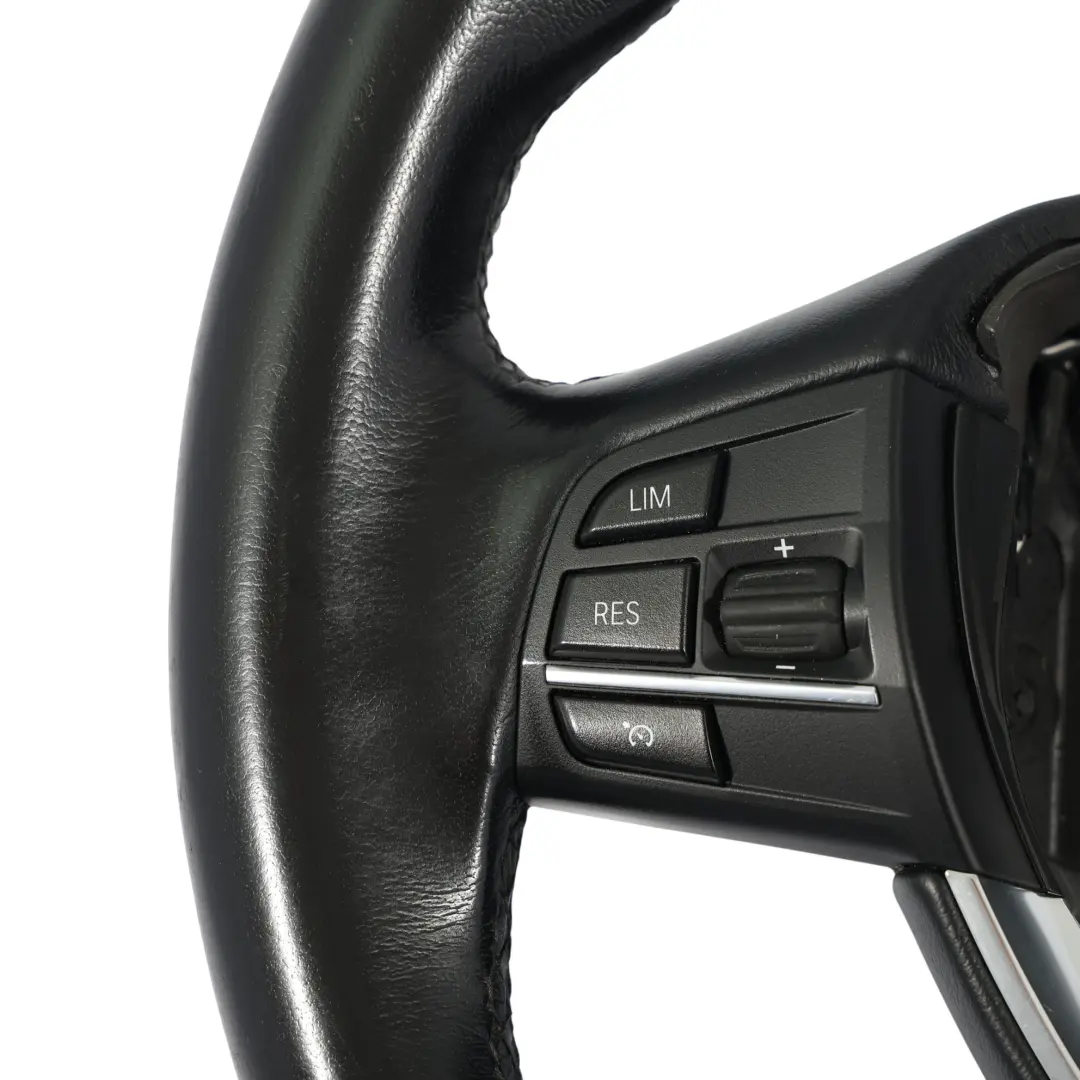 Steering Wheel Sport Black Leather Multifunction to BMW F10 F11 F12 F07 GT F01 with Part number 6790891 BMW F10 F11 F12 F07 GT F01 Steering Wheel Sport Black Leather Multifunction - SKU 6790891 - Part number 6790891