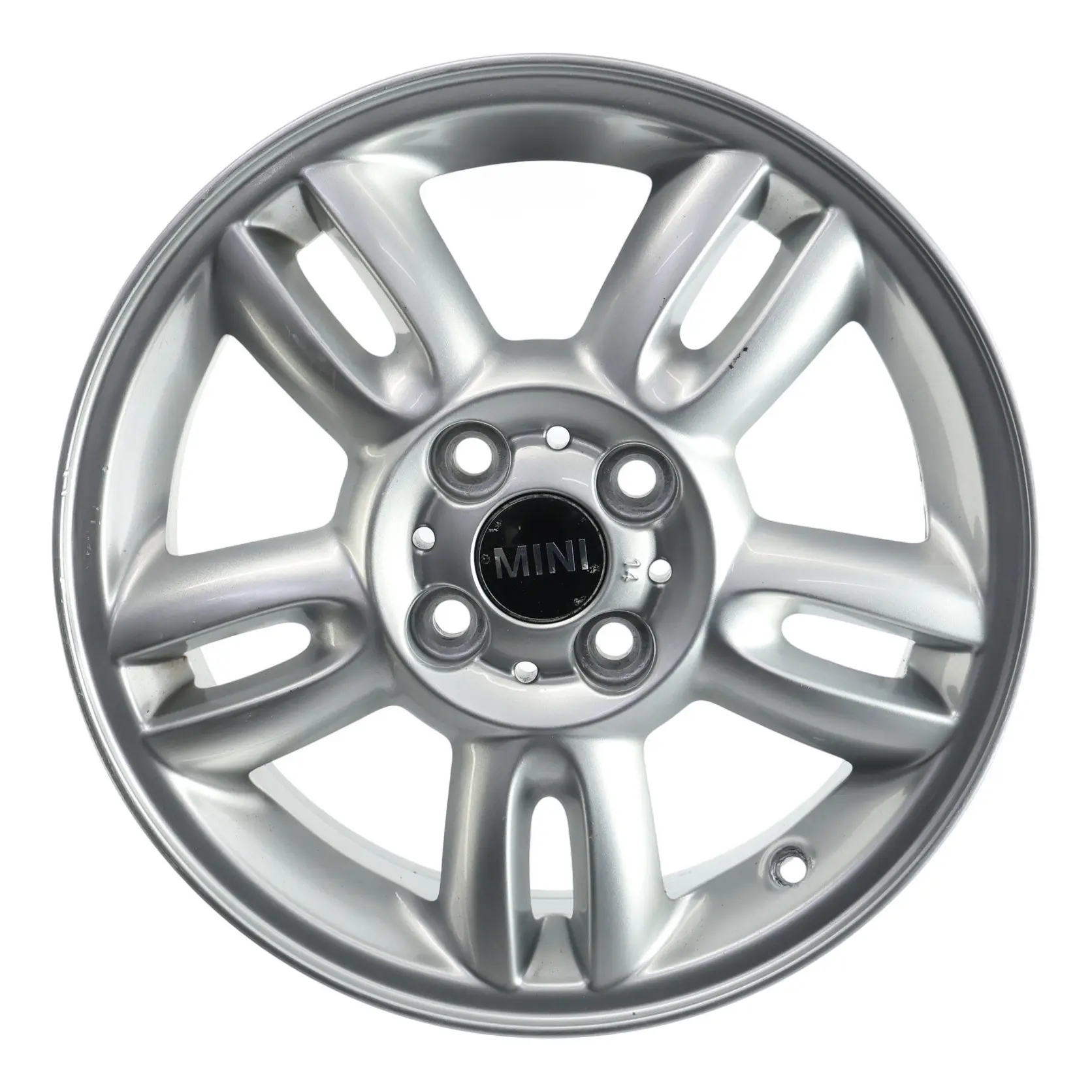 Mini Cooper R55 R56 Silber Alu Felge Alufelge 15" 5,5J 5 Star Twin Spoke 118