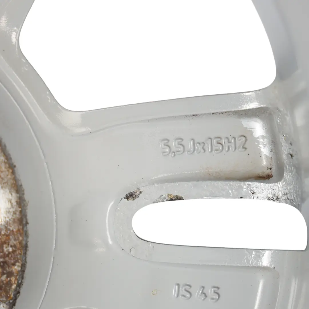 Mini R55 R56 Llanta de Aleacion Plateada 15" ET:45 5,5J 5-Star Twin Spoke 118 - SKU 6791930-1 - Número de pieza 6791930