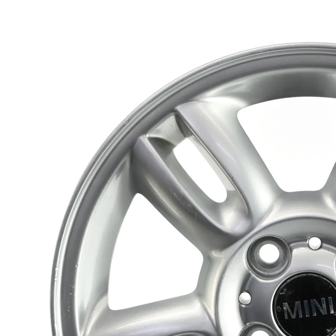 Mini Cooper R55 R56 Argento AlluMini o Cerchione IN Lega 15 " 5,5J 5 Star Doppio - SKU 6791930-1 - Numero di parte 6791930