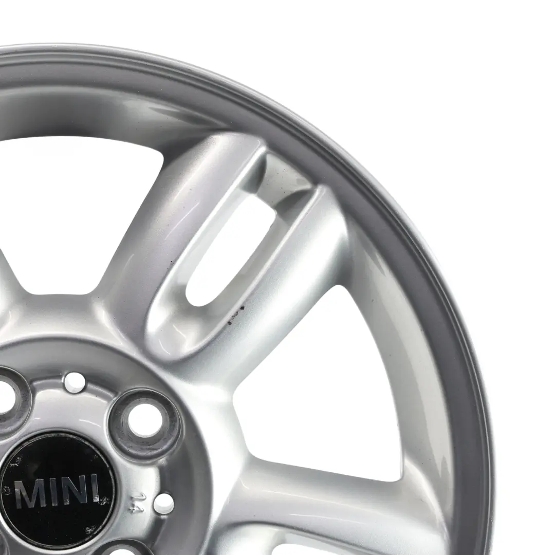 Mini Cooper R55 R56 Argento AlluMini o Cerchione IN Lega 15 " 5,5J 5 Star Doppio - SKU 6791930-1 - Numero di parte 6791930