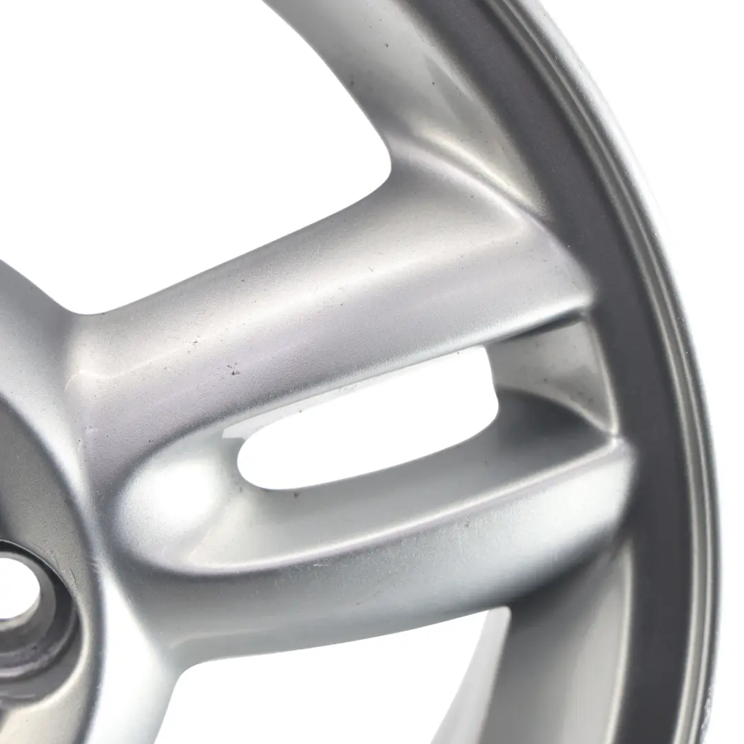 Alloy Rim 15" ET:45 5,5J 5-Star Twin Spoke 118 to Mini Cooper One R56 Silver Wheel with Part number 6791930 Mini Cooper One R56 Silver Wheel Alloy Rim 15" ET:45 5,5J 5-Star Twin Spoke 118 - SKU 6791930-2 - Part number 6791930