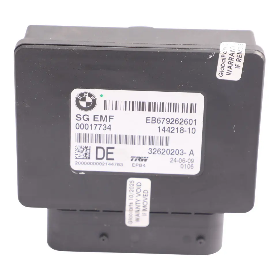 BMW Z4 E89 Modulo EMF Freno Posteriore Parcheggio Controllo Elettrico - SKU 6792626 - Numero di parte 6792626