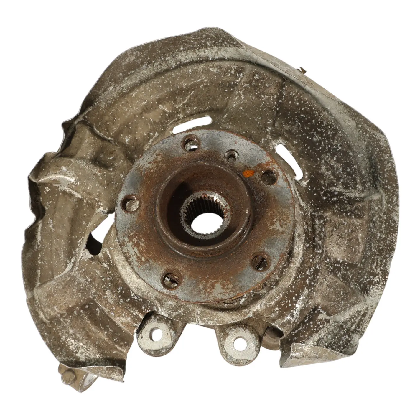 BMW F10 Piasta Zwrotnica Zawieszenia Koła Lewa Lewy Tył 6793769