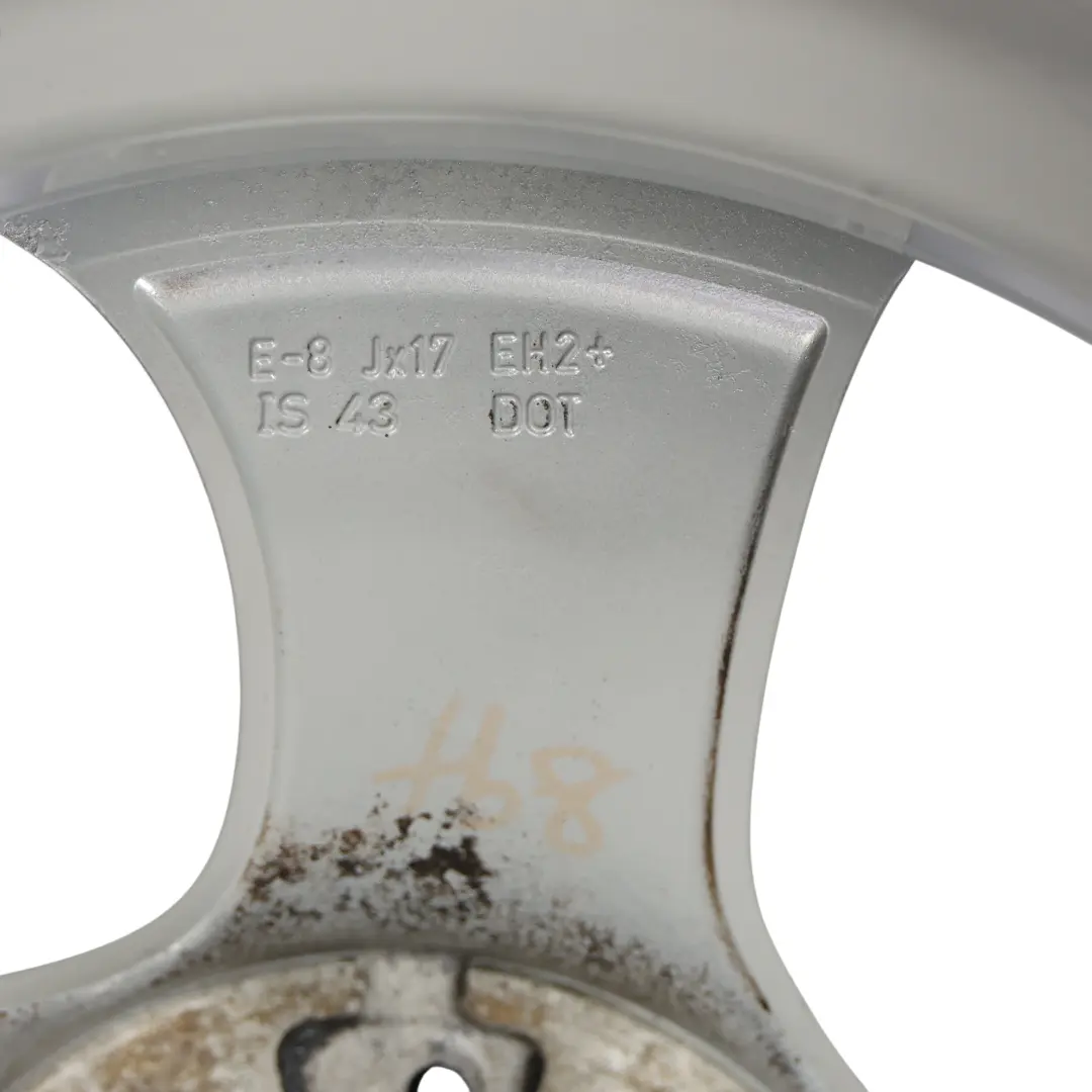 BMW X3 F25 X4 F26 Srebrna Felga Aluminiowa 17" 8J ET:43 Styling 306 - SKU 6794272-1 - Numer Części 6794272