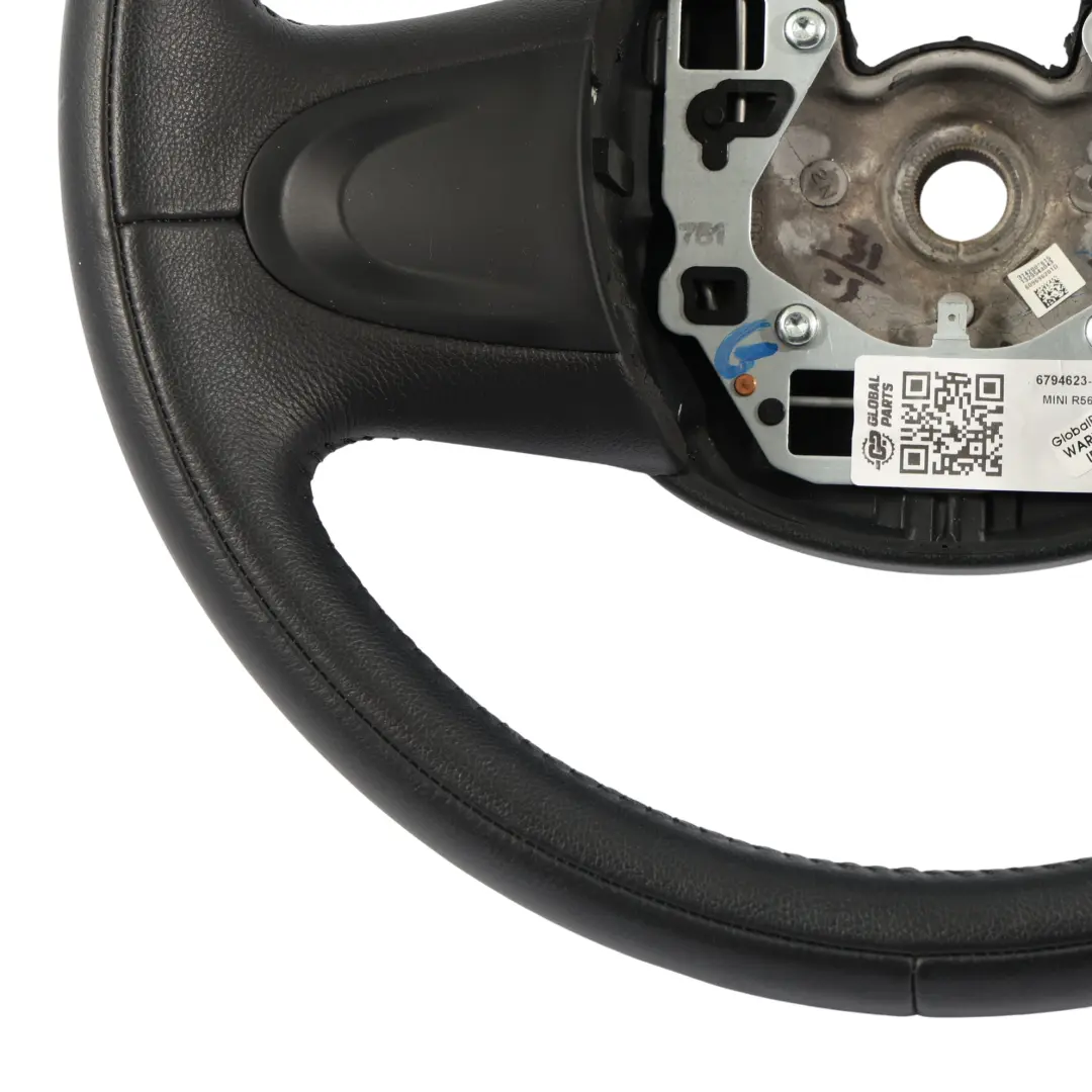 Embellecedor volante cuero para Mini Cooper One R55 R56 R57 R58 R59 R60 R61 con número de pieza 6794623 Mini Cooper One R55 R56 R57 R58 R59 R60 R61 Embellecedor volante cuero - SKU 6794623-2 - Número de pieza 6794623