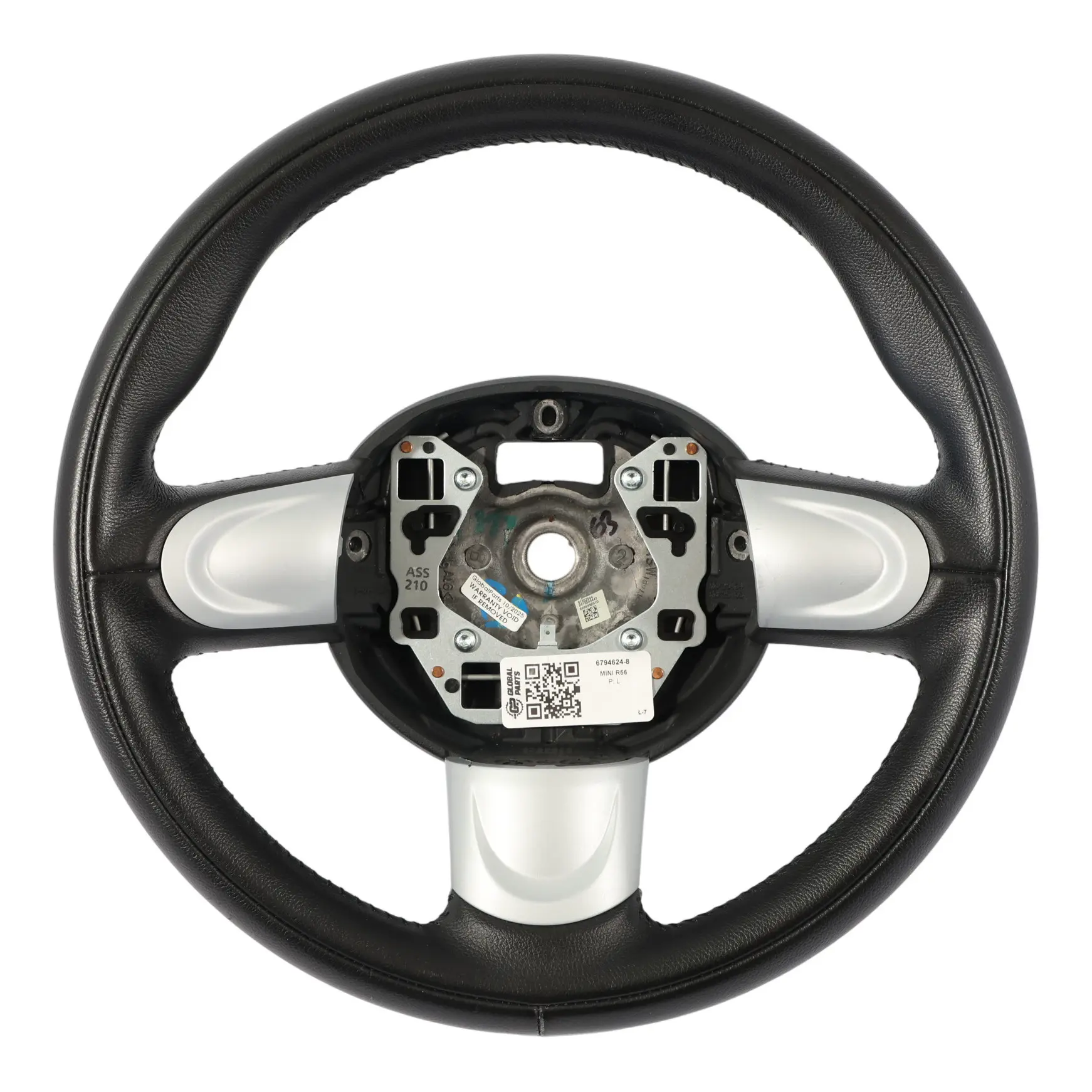 Mini Cooper One R55 R56 R57 R58 R59 R60 pelle Nera Sport Volante