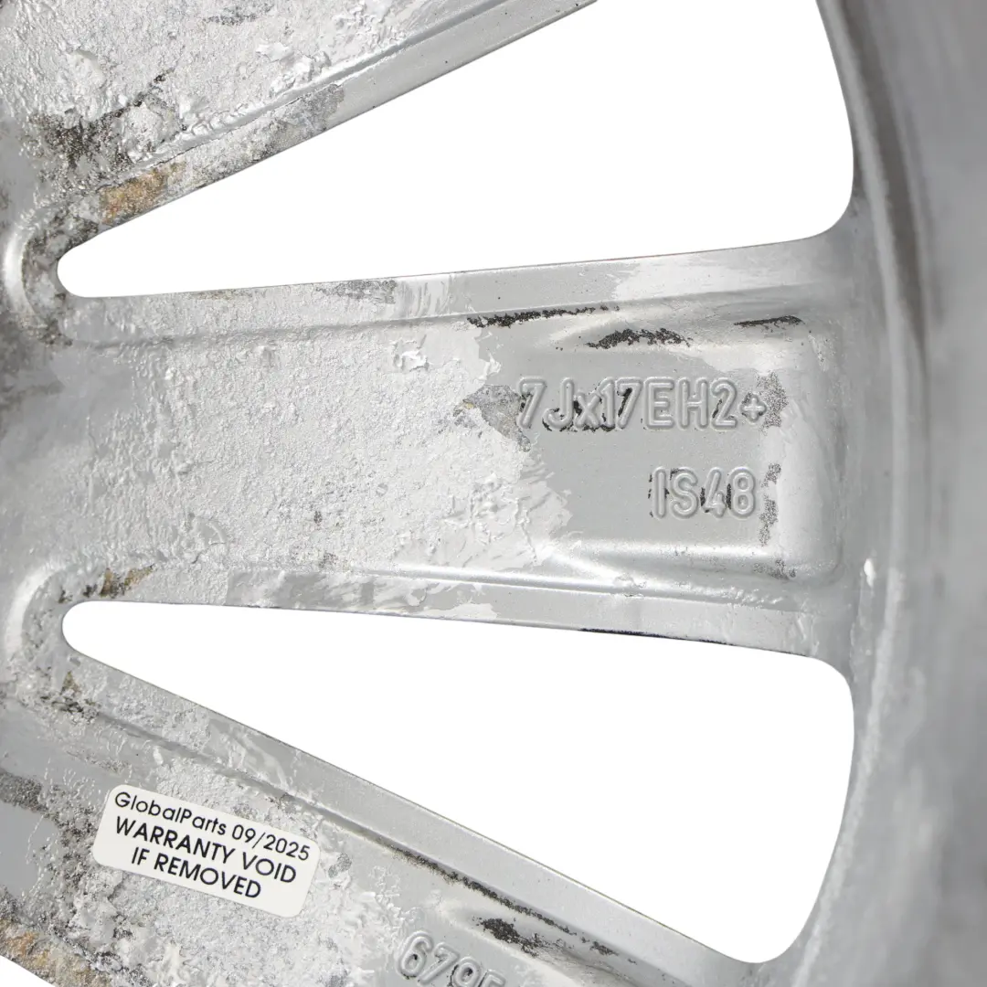 Silber Felge 17" 7J ET:48 Infinite Stream Spoke 116 für Mini Cooper One R55 R56 R57 mit Teilenummer 6795455 Mini Cooper One R55 R56 R57 Silber Felge 17" 7J ET:48 Infinite Stream Spoke 116 - SKU 6795455-2 - Teilenummer 6795455