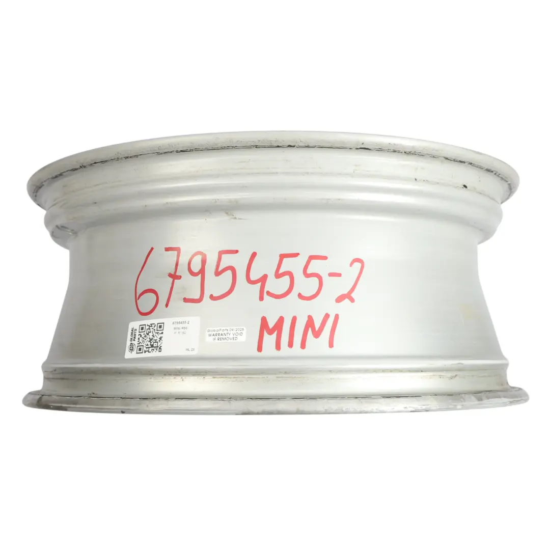 Silber Felge 17" 7J ET:48 Infinite Stream Spoke 116 für Mini Cooper One R55 R56 R57 mit Teilenummer 6795455 Mini Cooper One R55 R56 R57 Silber Felge 17" 7J ET:48 Infinite Stream Spoke 116 - SKU 6795455-2 - Teilenummer 6795455
