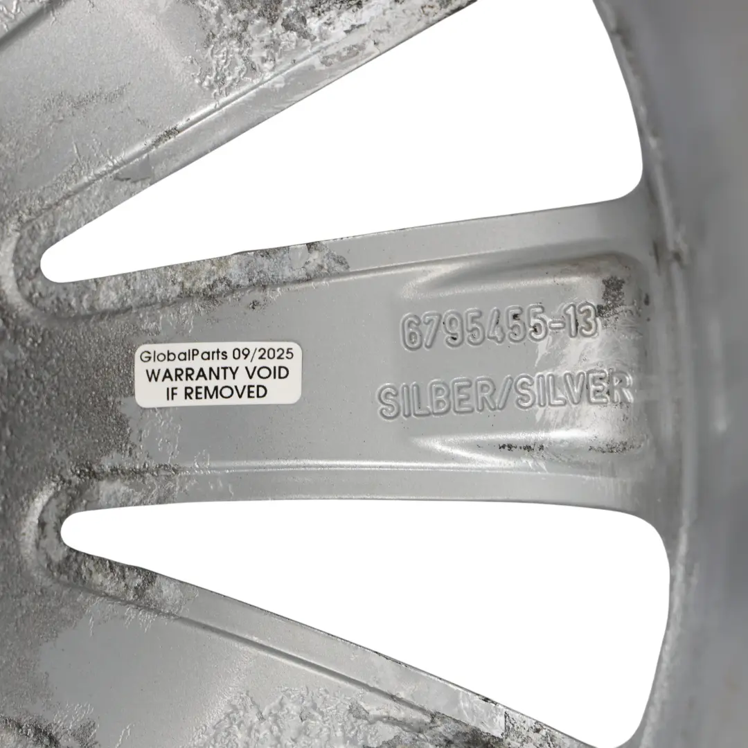 Rim Alloy 17" 7J ET:48 Stream Spoke 116 to Mini Cooper R55 R56 R57 Wheel with Part number 6795455 Mini Cooper R55 R56 R57 Wheel Rim Alloy 17" 7J ET:48 Stream Spoke 116 - SKU 6795455-4 - Part number 6795455