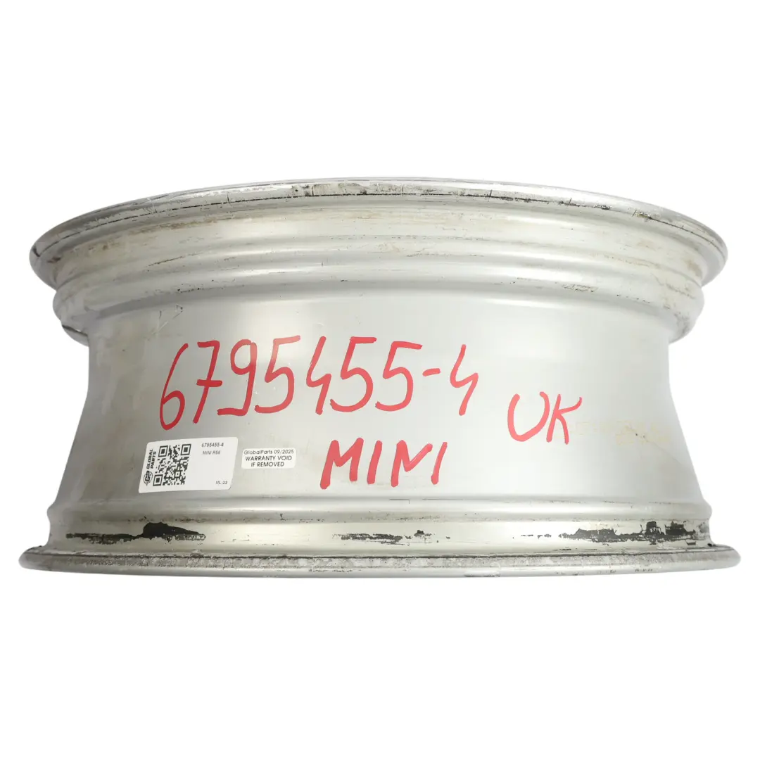 Rim Alloy 17" 7J ET:48 Stream Spoke 116 to Mini Cooper R55 R56 R57 Wheel with Part number 6795455 Mini Cooper R55 R56 R57 Wheel Rim Alloy 17" 7J ET:48 Stream Spoke 116 - SKU 6795455-4 - Part number 6795455
