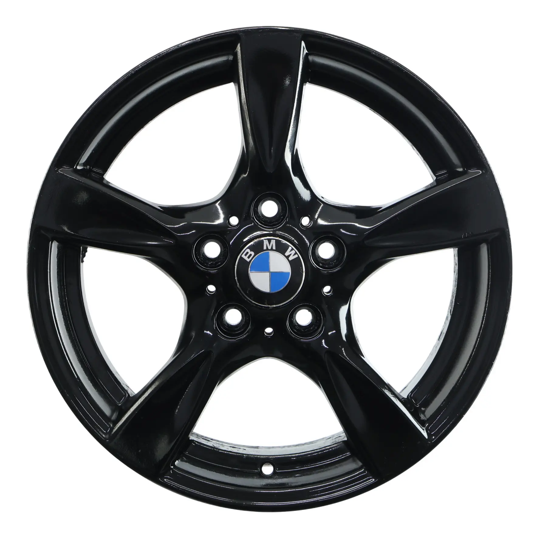BMW E81 E82 E87 Jante Alliage Noir 17" 7J ET:47 Rayons Étoile 371 6795561