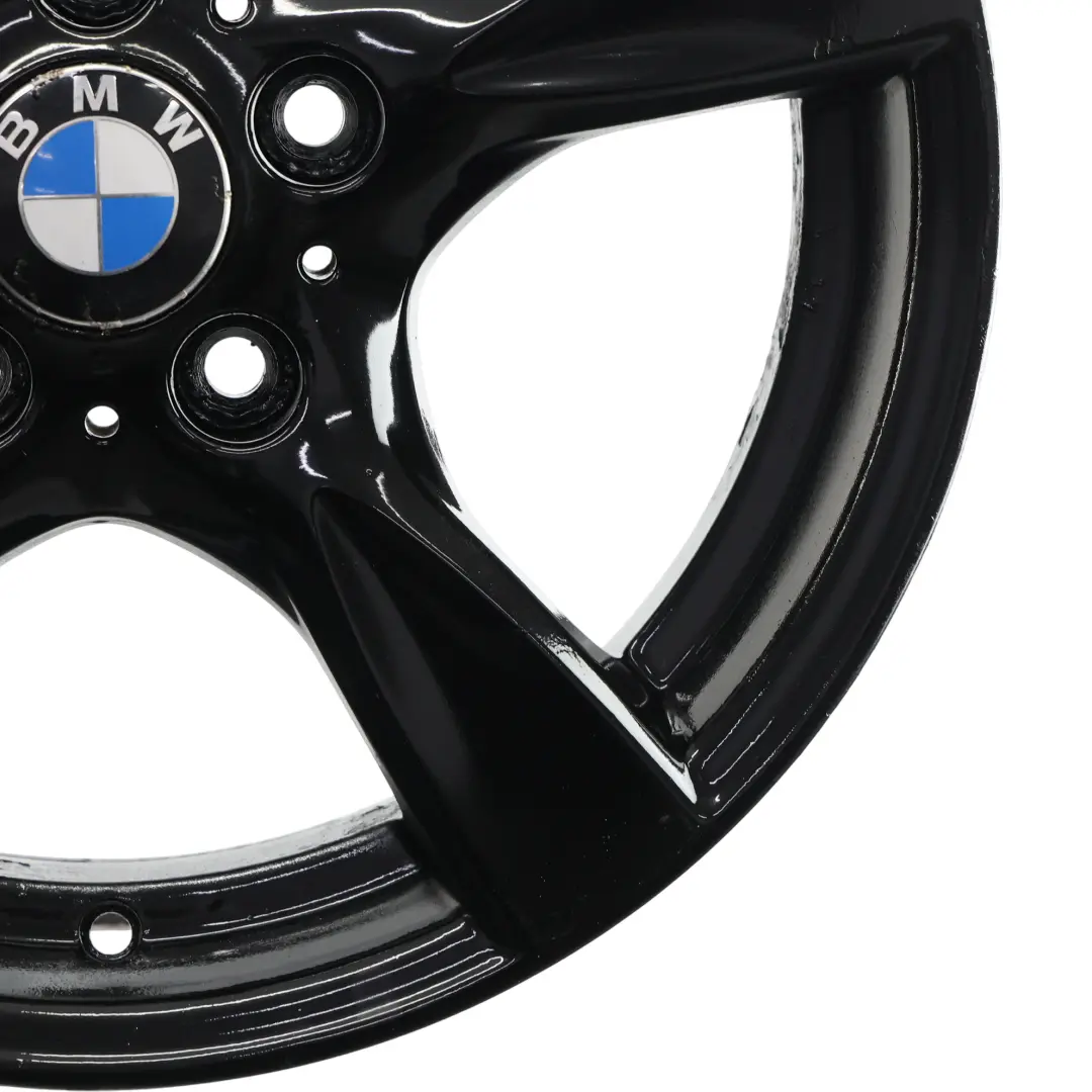 BMW E81 E82 E87 Schwarz Alufelge 17" 7J ET:47 Sternspeiche 371 - SKU 6795561-4 - Teilenummer 6795561
