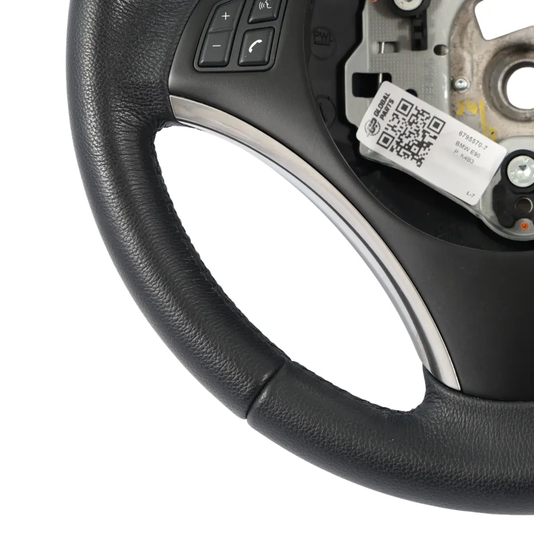 BMW E81 E87 E90 E91 E92 Sportlenkrad Sport Lenkrad Multifunktion Schwarz Leder - SKU 6795570-7 - Teilenummer 6795570