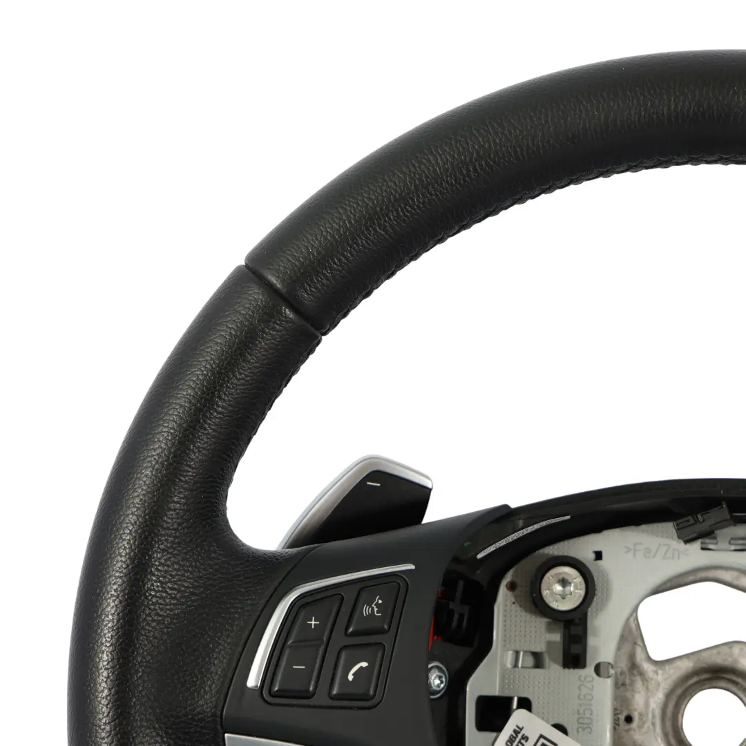 Sport Steering Wheel BMW E87 E90 E91 Black Leather Multifunction Paddles 6795857 - SKU 6795572-5 - Part number 6795572
