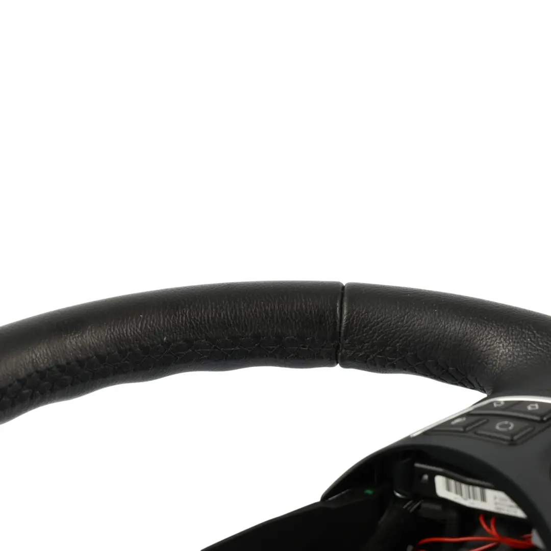 Steering Wheel BMW E87 E90 E91 Black Leather Multifunction Paddles 6795857 to Sport with Part number 6795572 Sport Steering Wheel BMW E87 E90 E91 Black Leather Multifunction Paddles 6795857 - SKU 6795572-5 - Part number 6795572