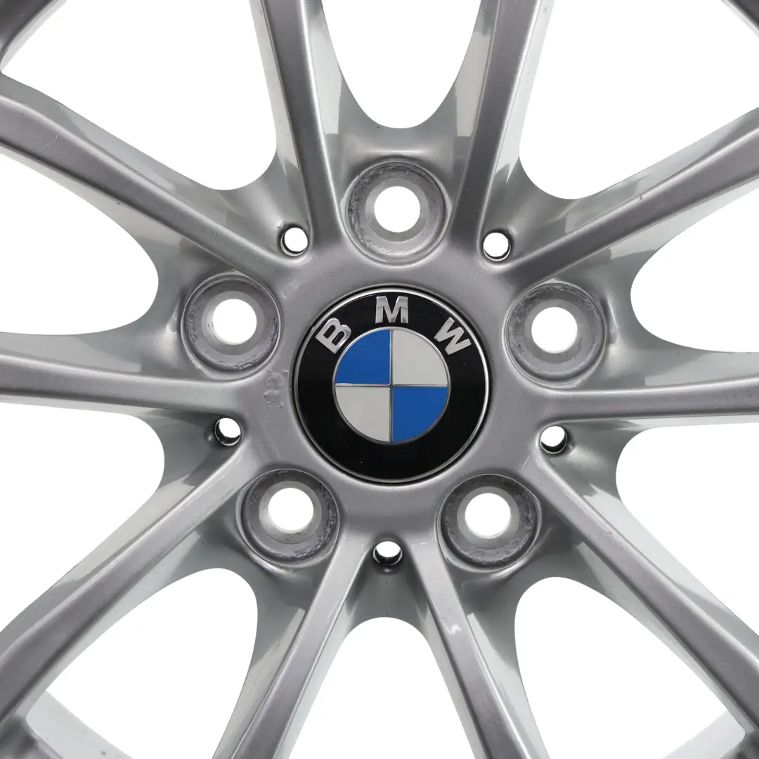 Rim Alloy Silver 16" 7J ET:40 V-Spoke 378 to BMW F20 F21 F22 F23 Wheel with Part number 6796202 BMW F20 F21 F22 F23 Wheel Rim Alloy Silver 16" 7J ET:40 V-Spoke 378 - SKU 6796202-1 - Part number 6796202