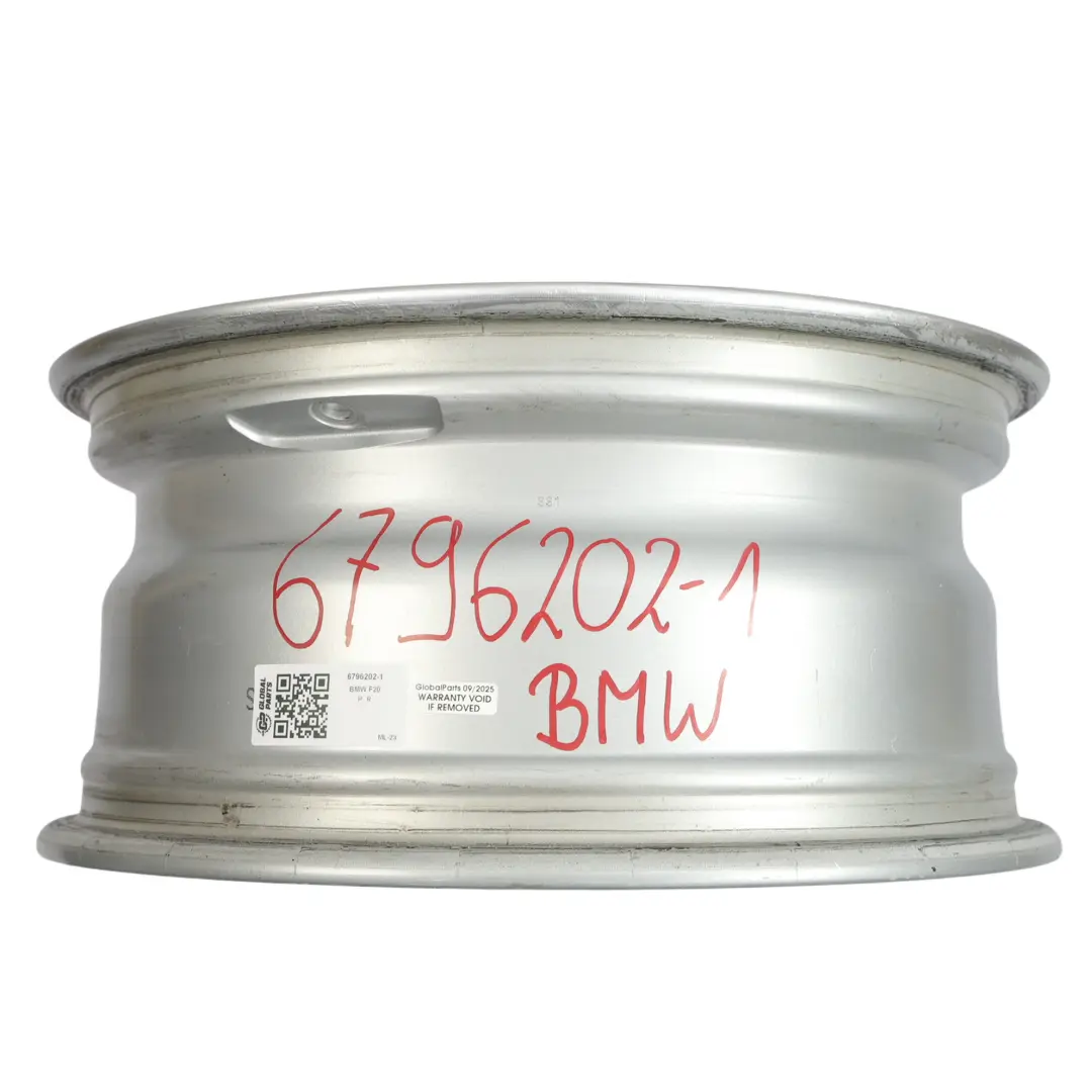 BMW F20 F21 F22 F23 Wheel Alloy Rim 16" 7J ET:40 V-Spoke 378 - SKU 6796202-1 - Part number 6796202