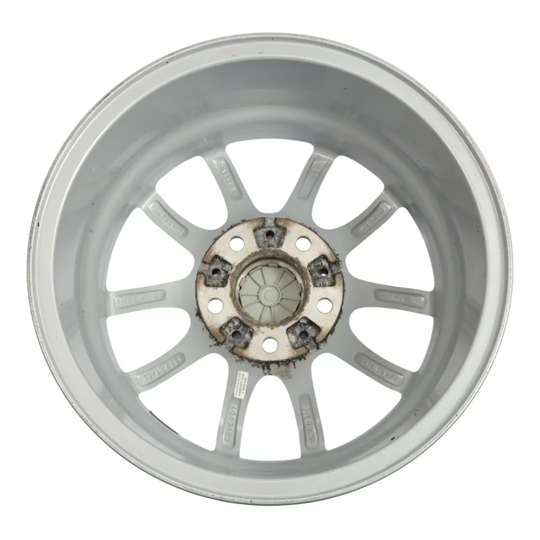 BMW F20 F21 F22 Argento Cerchio AlluMini o Alufelge 16" Raggi V 378 7J - SKU 6796202-5 - Numero di parte 6796202