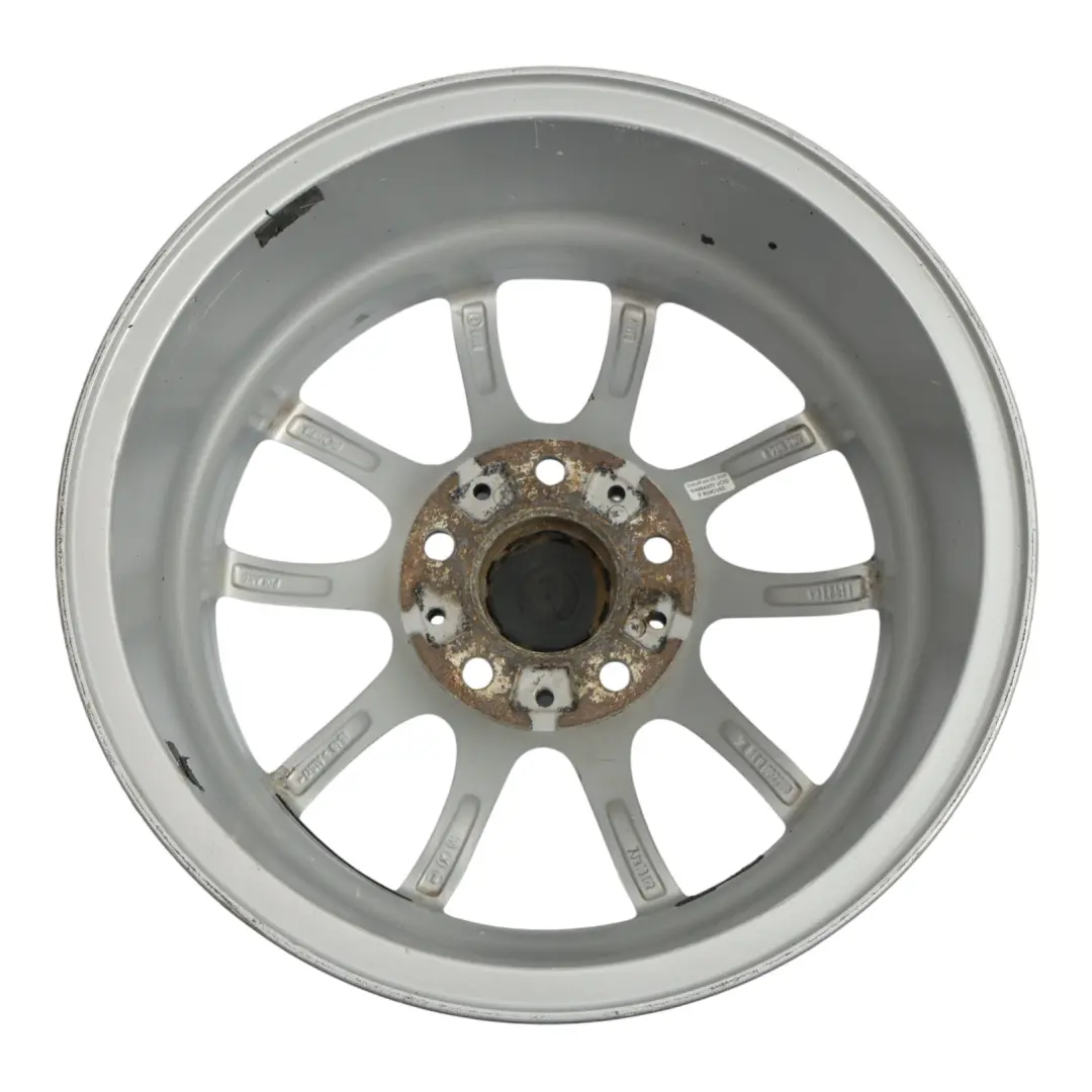 BMW F20 F21 F22 Argento Cerchio AlluMini o Alufelge 16" Raggi V 378 7J - SKU 6796202-5 - Numero di parte 6796202