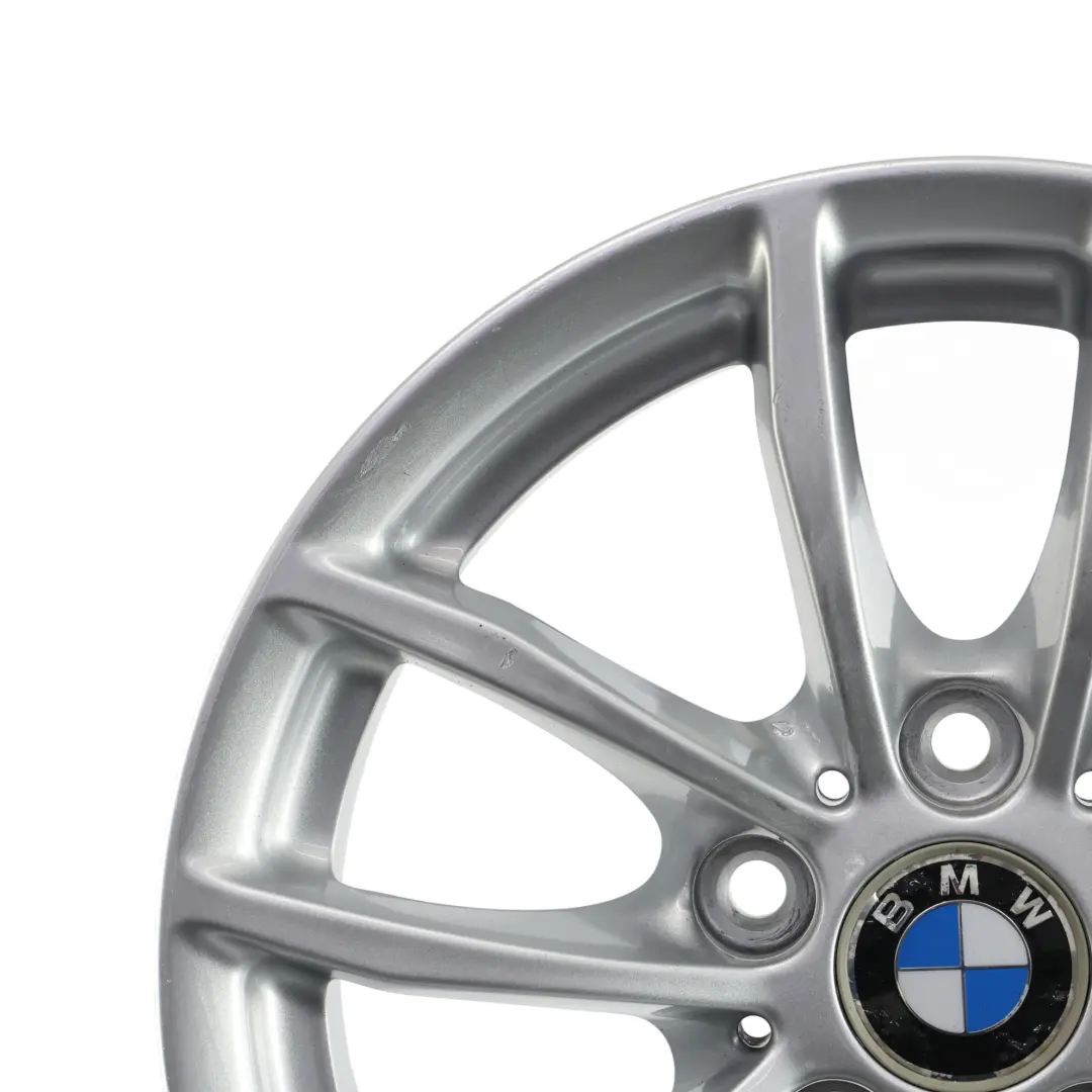 Rim Alloy Silver 16" 7J ET:40 V-Spoke 378 to BMW F20 F21 F22 F23 Wheel with Part number 6796202 BMW F20 F21 F22 F23 Wheel Rim Alloy Silver 16" 7J ET:40 V-Spoke 378 - SKU 6796202-5 - Part number 6796202