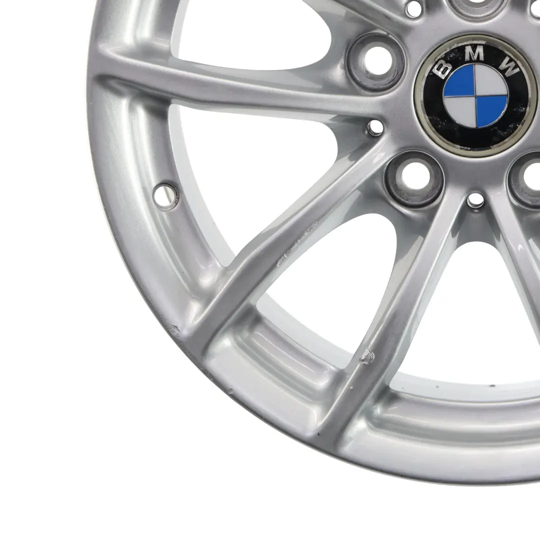 Rim Alloy Silver 16" 7J ET:40 V-Spoke 378 to BMW F20 F21 F22 F23 Wheel with Part number 6796202 BMW F20 F21 F22 F23 Wheel Rim Alloy Silver 16" 7J ET:40 V-Spoke 378 - SKU 6796202-5 - Part number 6796202