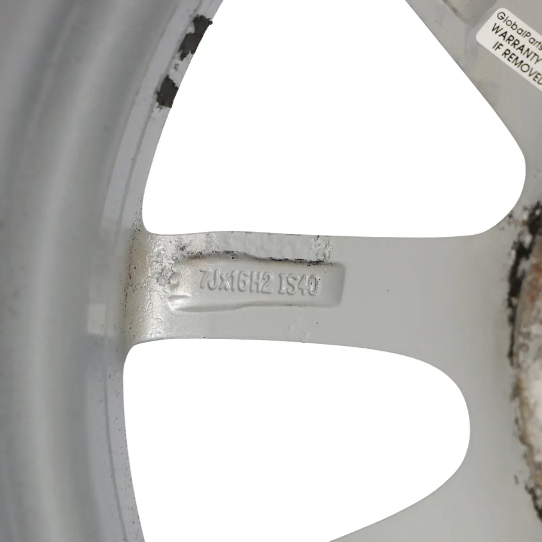 BMW F20 F21 F22 Silber Alu Felge Alufelge 16" V-Speiche 378 7J ET:40 - SKU 6796202-6 - Teilenummer 6796202