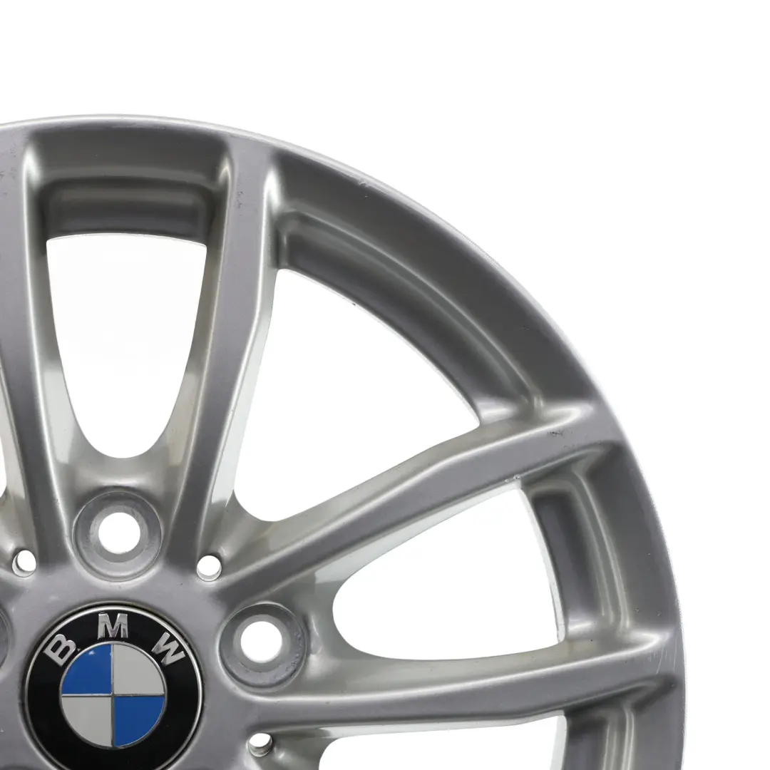 BMW F20 F21 F22 F23 Llanta De aleacion plateada 16" 7J ET:40 V-Spoke 378 - SKU 6796202-6 - Número de pieza 6796202