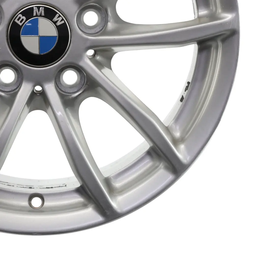 BMW F20 F21 F22 F23 Silver Wheel Alloy Rim 16" 7J ET:40 V-Spoke 378 - SKU 6796202-6 - Part number 6796202