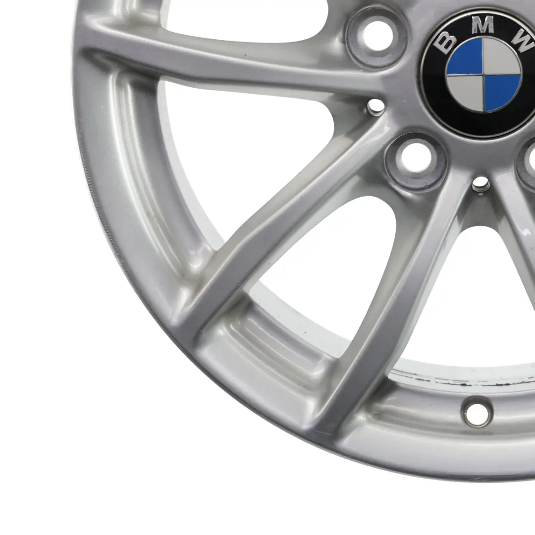 BMW F20 F21 F22 F23 Silver Wheel Alloy Rim 16" 7J ET:40 V-Spoke 378 - SKU 6796202-6 - Part number 6796202